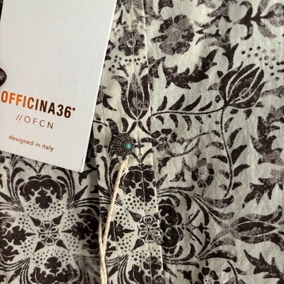 OFFICINA36 100% Cotton Long Sleeve Button down - Size ITXXL/USXL NWT - Picture 4 of 7
